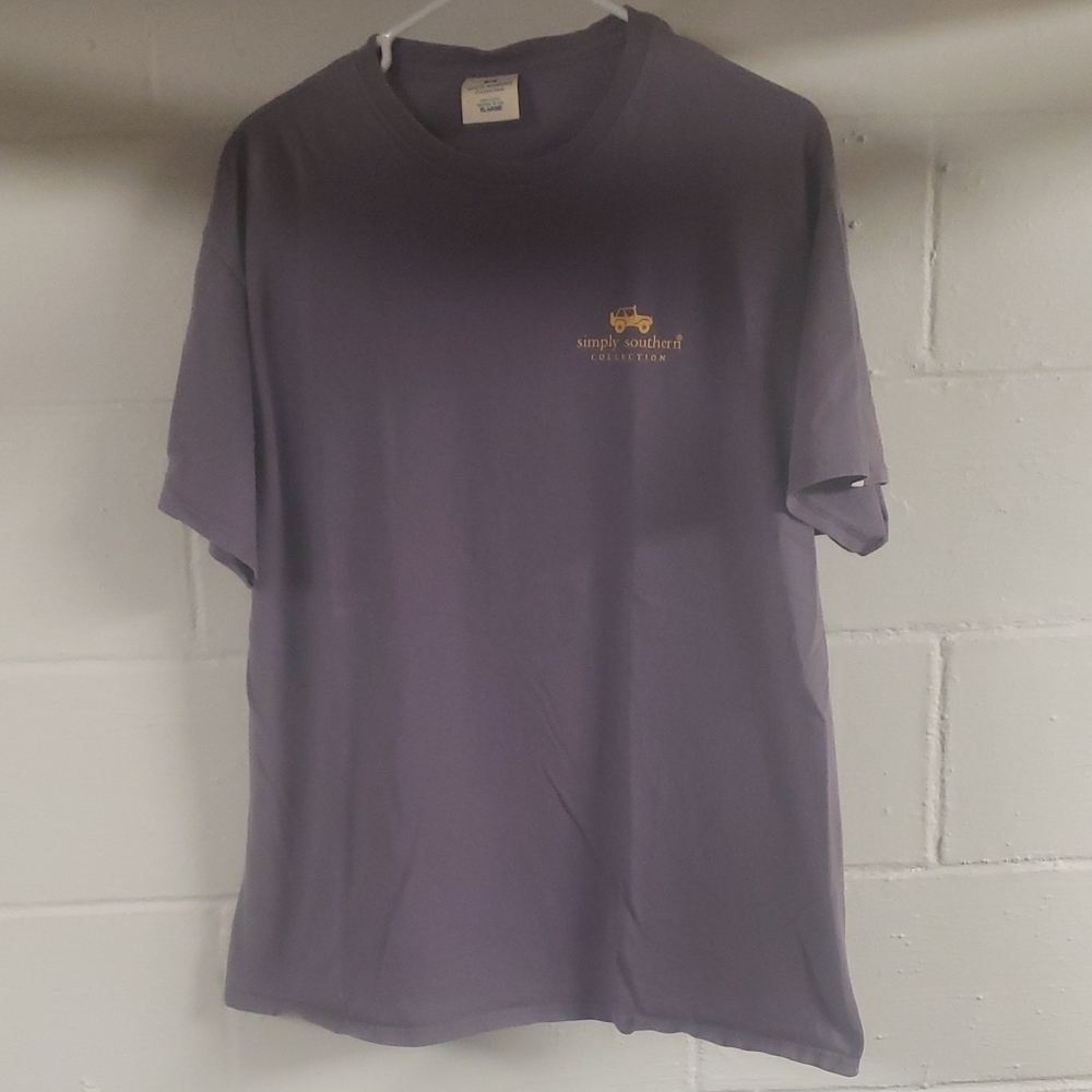 Simply Southern Purple Short Sleeve Tee